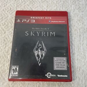 The Elder Scrolls V: Skyrim PS3 Video Games Greatest Hits Edition